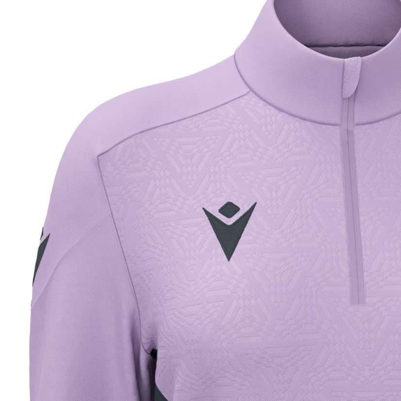 Triko Macron Anora 1/4 ZIP - Farba: Fialová, Veľkosť: S