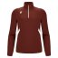 Mikina Macron Piave 1/4 ZIP - Barva: Světle modrá, Velikost: M