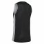 Sportovní dres bez rukávů Macron Propane Reversible - Barva: Černá/bílá, Velikost: 3XS