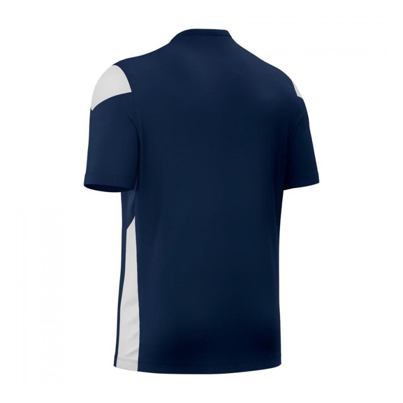 Dětský sportovní dres Macron Polis - Barva: Bílá/šedá, Velikost: 3XS