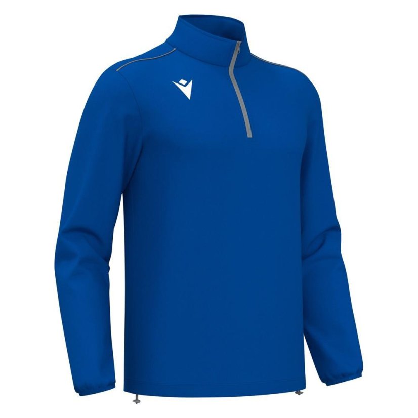 Triko Macron Havel 1/4 Zip - Barva: Červená, Velikost: 3XS
