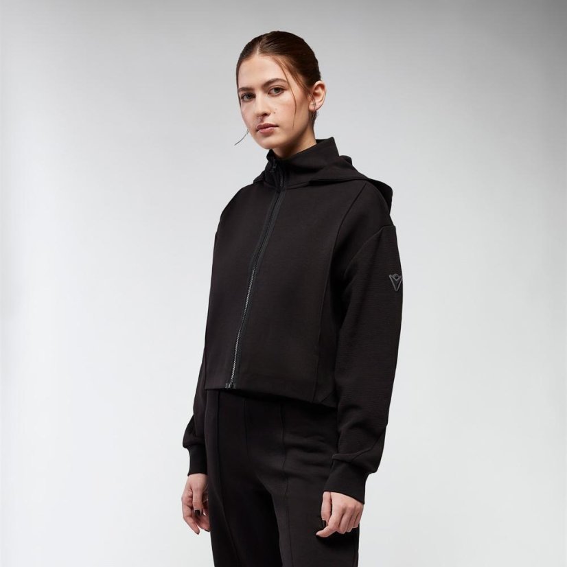 Sportovní oversize mikina s kapucí Macron Ath Icon Bloom - Farba: Armáda, Veľkosť: 3XL