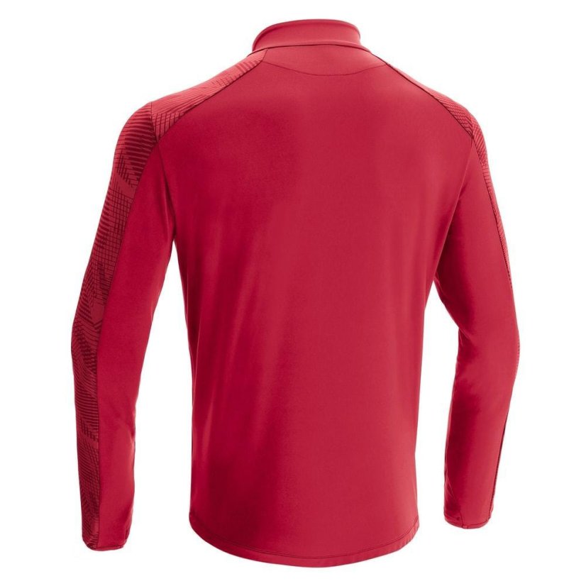 Triko Macron Naryn 1/4 ZIP - Barva: Lahvově zelená, Velikost: M