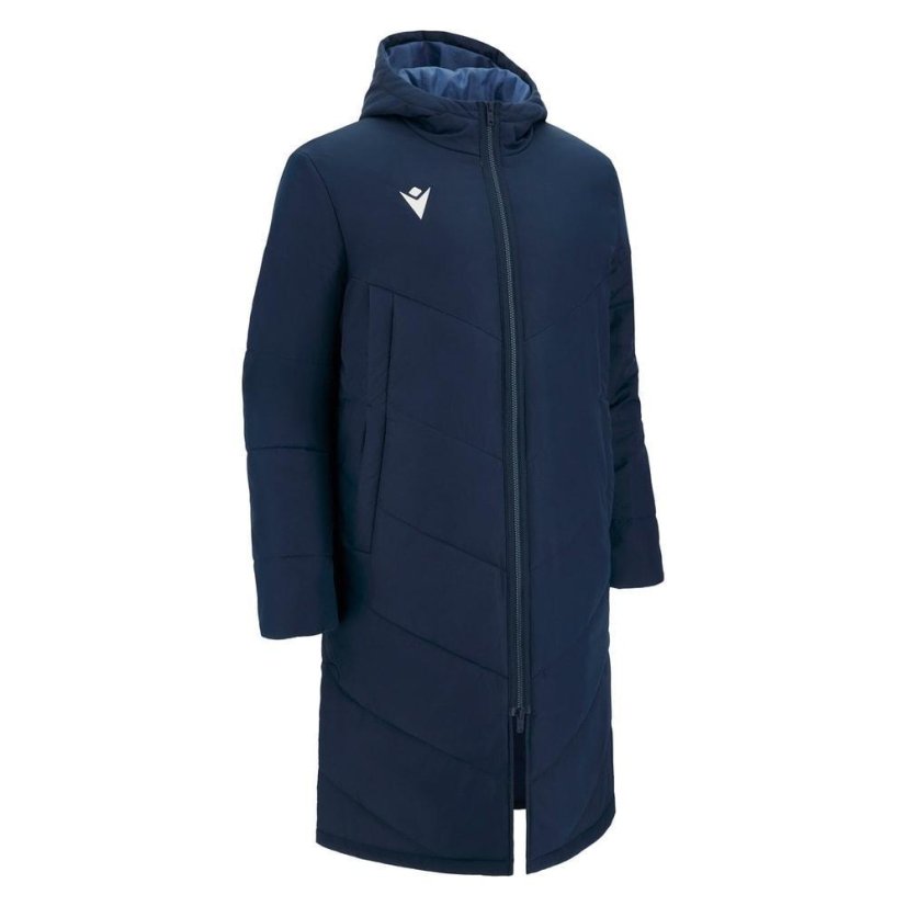 Bunda Macron Northland Long Bench - Barva: Modrá, Velikost: M