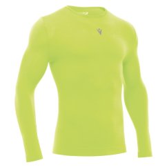 PERFORMANCE TECH UNDERWEAR TOP LS YEL FLUO