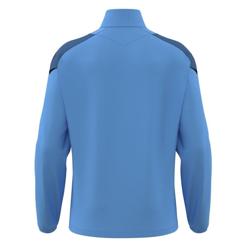 Sportovní top Macron Hollow 1/4 Zip - Barva: Černá/bílá, Velikost: L