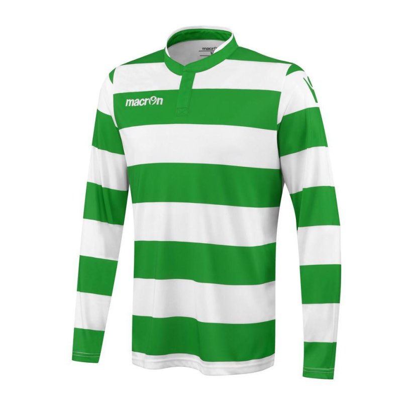 Zápasový dres s dlouhým rukávem Macron Kepler ML - Barva: Královská modrá/bílá, Velikost: 3XL