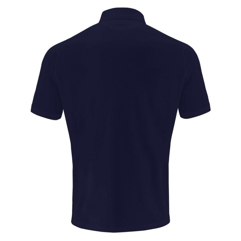 Polo triko Macron Hutton SS - Barva: Černá, Velikost: 3XL