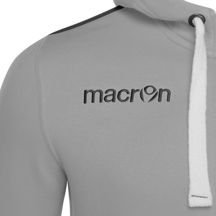 Mikina Macron Motown Felpa - Barva: Šedá, Velikost: 3XL