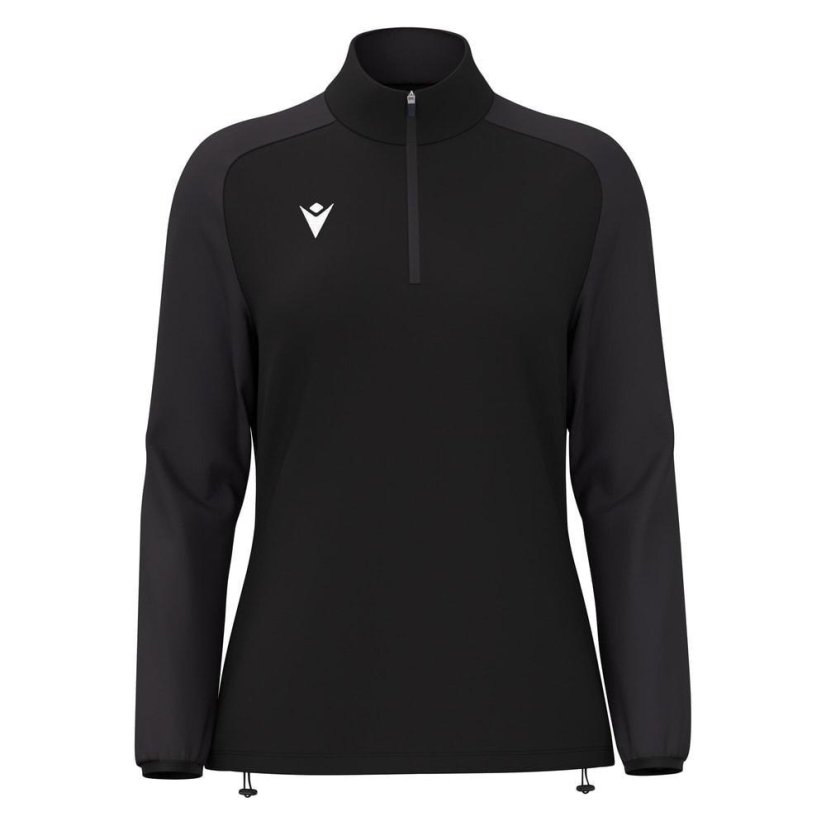 Top Macron Lena 1/4 Zip - Barva: Červená, Velikost: S