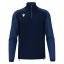 Top Macron Isen 1/4 Zip - Barva: Královská modrá, Velikost: S