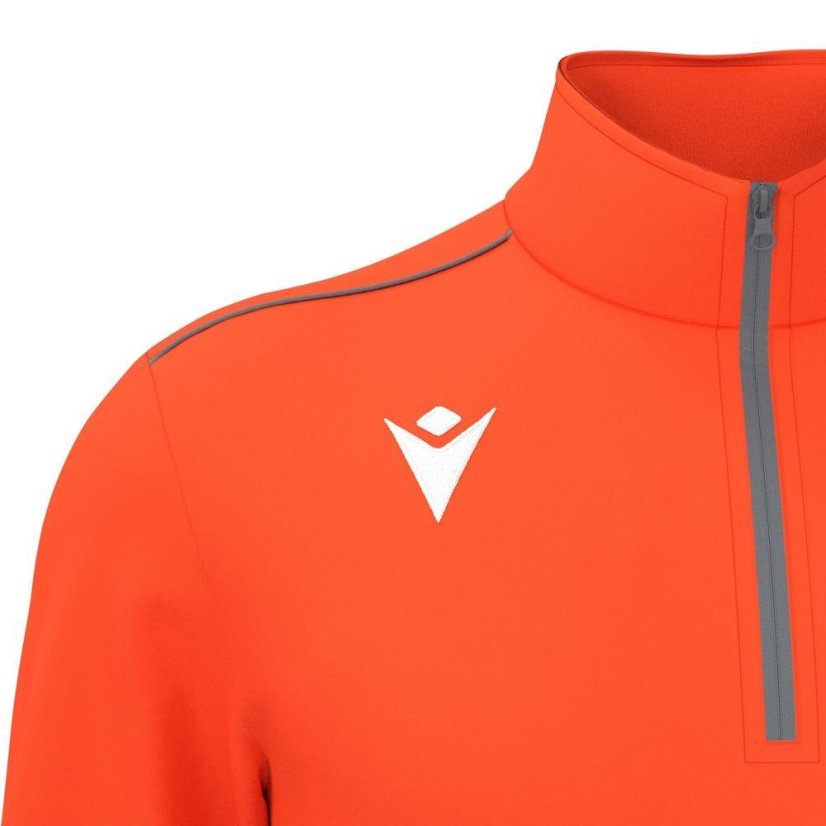 Triko Macron Havel 1/4 Zip - Barva: Neonově žlutá, Velikost: L