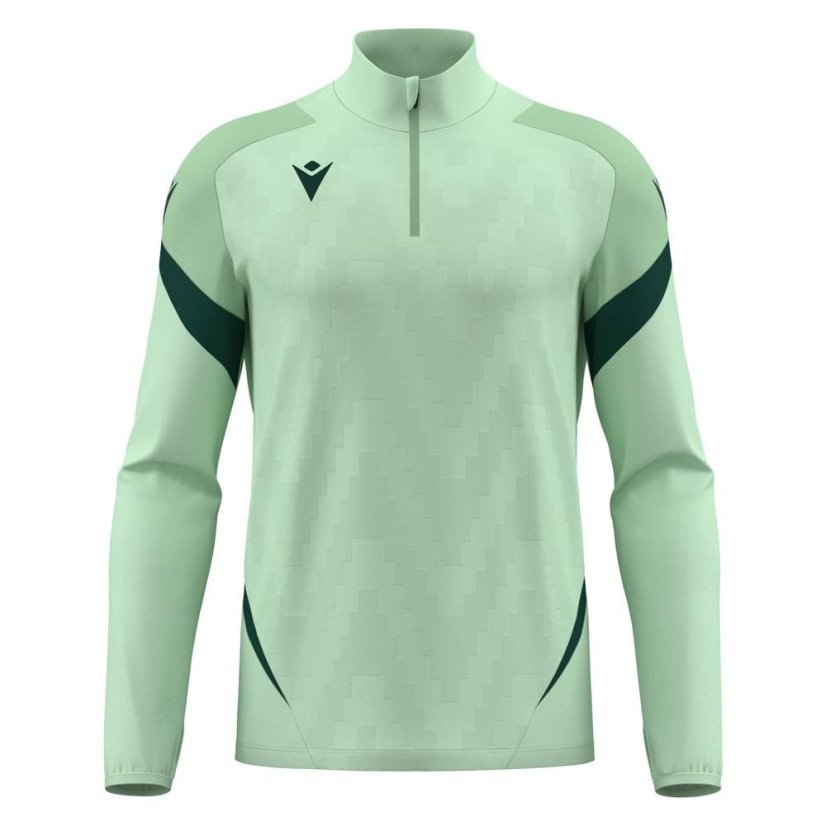 Sportovní top Macron Starfall 1/4 Zip - Farba: Čierna/biela, Veľkosť: 3XL