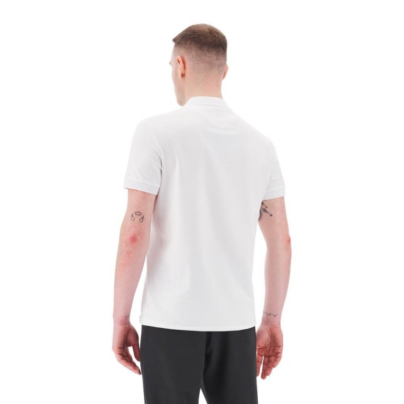 Triko Macron Ath Icon Nisiros Polo Korean Slim - Barva: Černá, Velikost: S