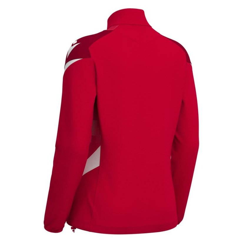 Sportovní top Macron Leona 1/4 Zip - Barva: Černá, Velikost: 3XL