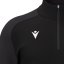 Top Macron Lena 1/4 Zip - Barva: Červená, Velikost: S