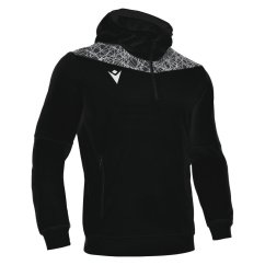 ISHTAR 1/4 ZIP HOODY BLK/WHT