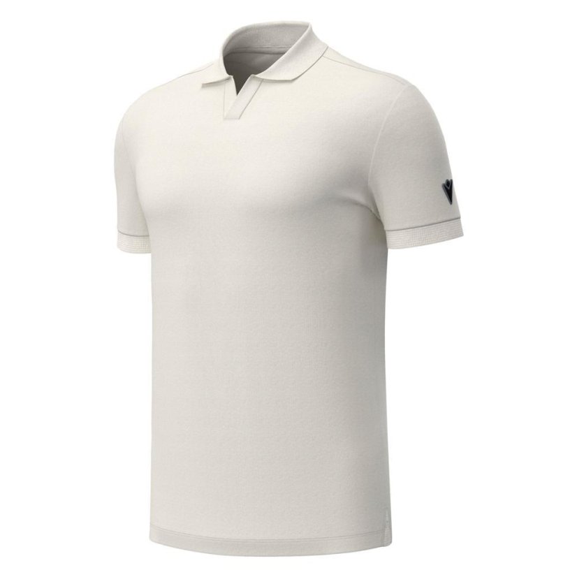 Sportovní polo tričko Macron Ath Icon Radiant - Barva: Bílá, Velikost: 3XL