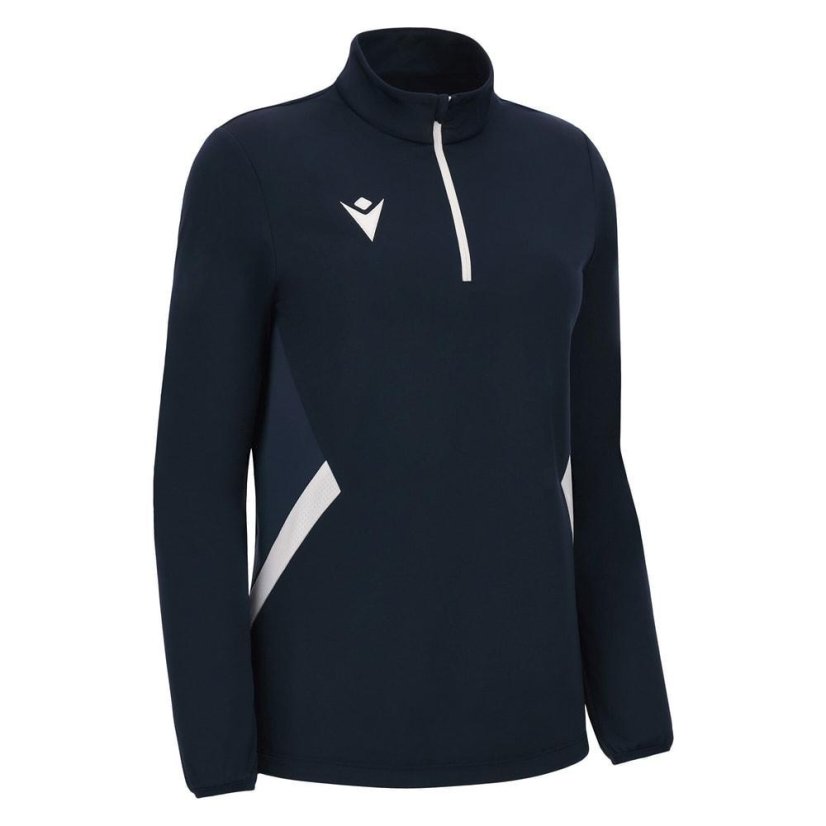 Top Macron Maira 1/4 Zip - Barva: Modrá, Velikost: M