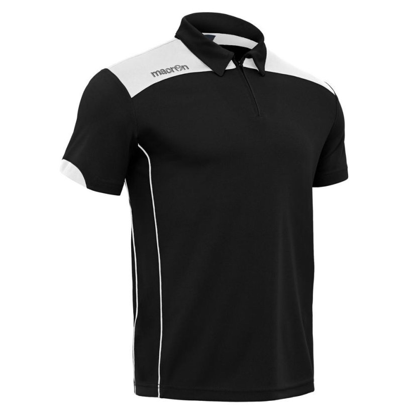 Sportovní polo tričko Macron Logan - Barva: Bílá, Velikost: 3XL