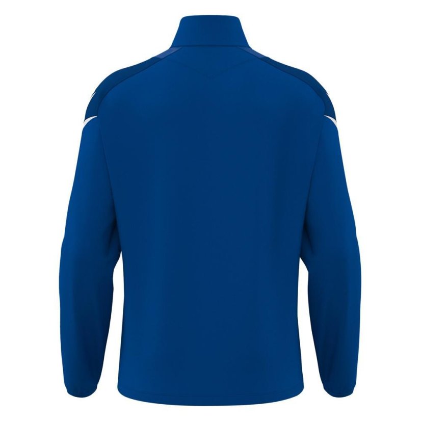 Sportovní top Macron Hollow 1/4 Zip - Barva: Černá/bílá, Velikost: L