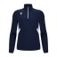 Mikina Macron Piave 1/4 ZIP - Barva: Světle modrá, Velikost: M