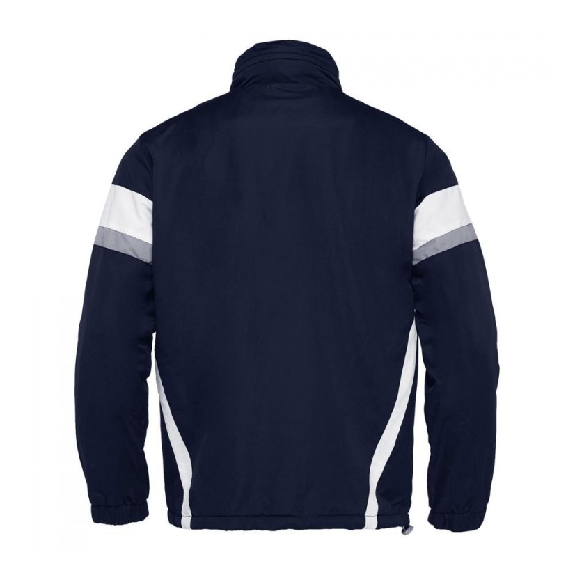Sportovní bunda s celopropínacím zipem Macron Worth - Barva: Královská modrá/bílá, Velikost: 3XL