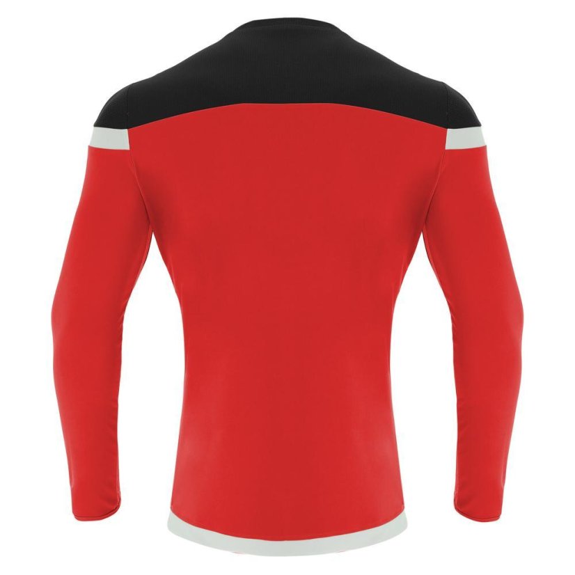 Dres Macron Titan LS - Farba: Biela/červená, Veľkosť: XS