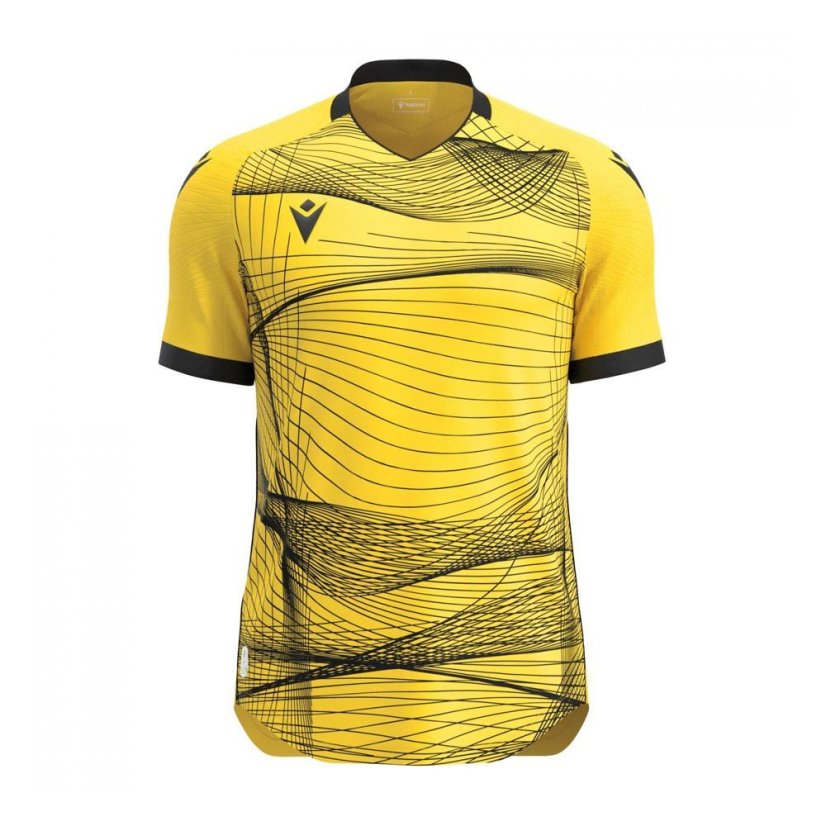 Dres Macron Wyvern Eco - Barva: Vínová/světle modrá, Velikost: M