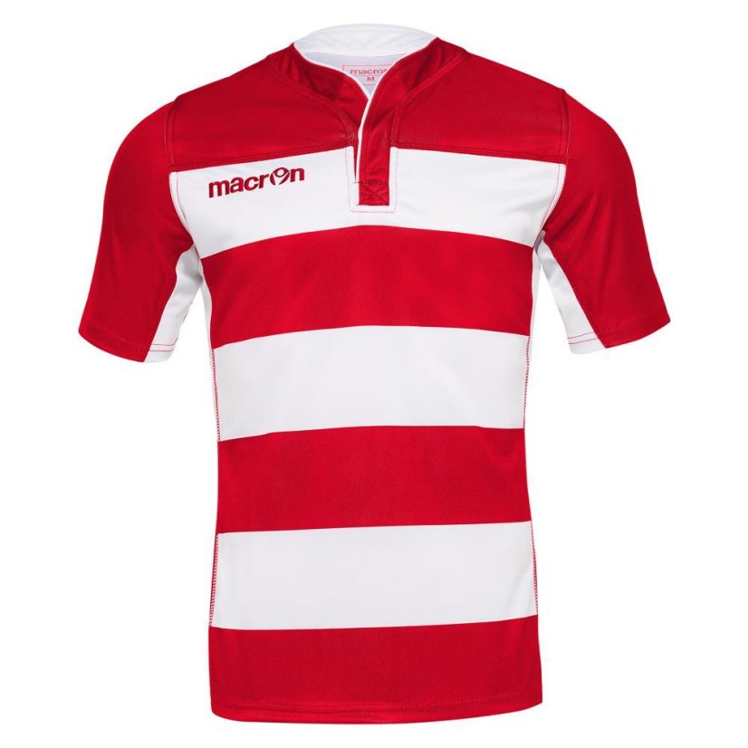 Sportovní dres Macron Idmon - Farba: Čierna/červená, Veľkosť: 3XL
