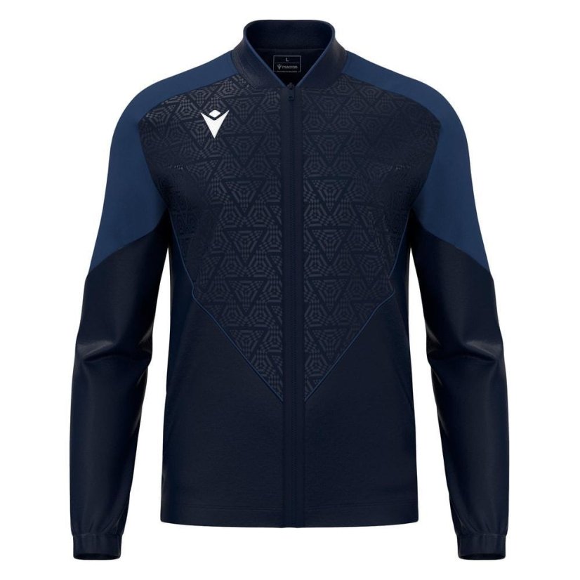 Mikina Macron Morpheus Full Zip - Farba: Modrá, Veľkosť: M