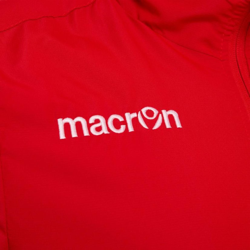 Sportovní bunda s celopropínacím zipem Macron Worth - Barva: Královská modrá/bílá, Velikost: 3XL