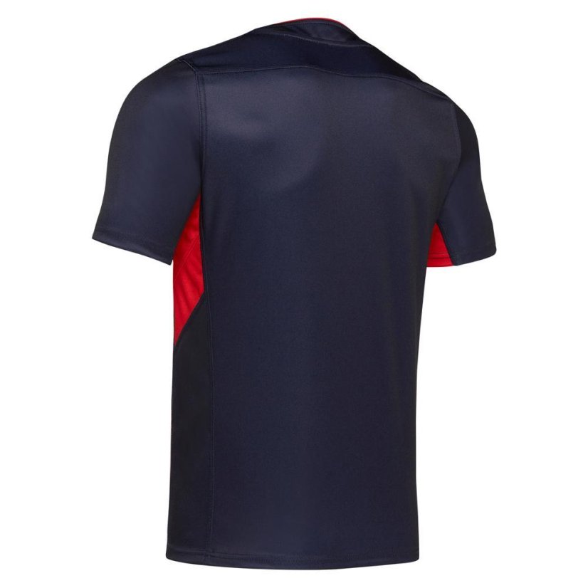 Sportovní dres Macron Idmon - Farba: Čierna/červená, Veľkosť: 3XL