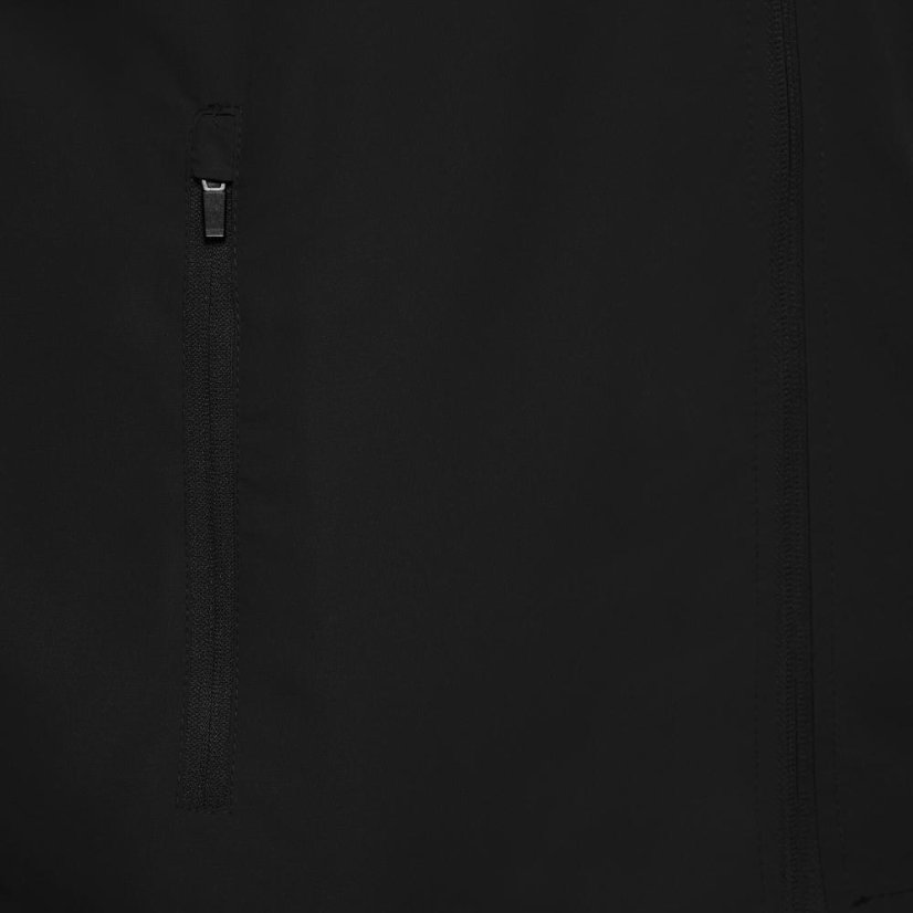 Nepromokavá sportovní bunda se zipem Macron Luzern - Barva: Černá, Velikost: 3XL
