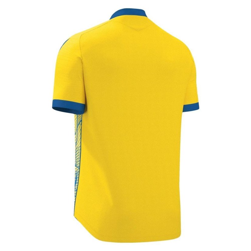 Dres Macron Wyvern Eco - Barva: Vínová/světle modrá, Velikost: M