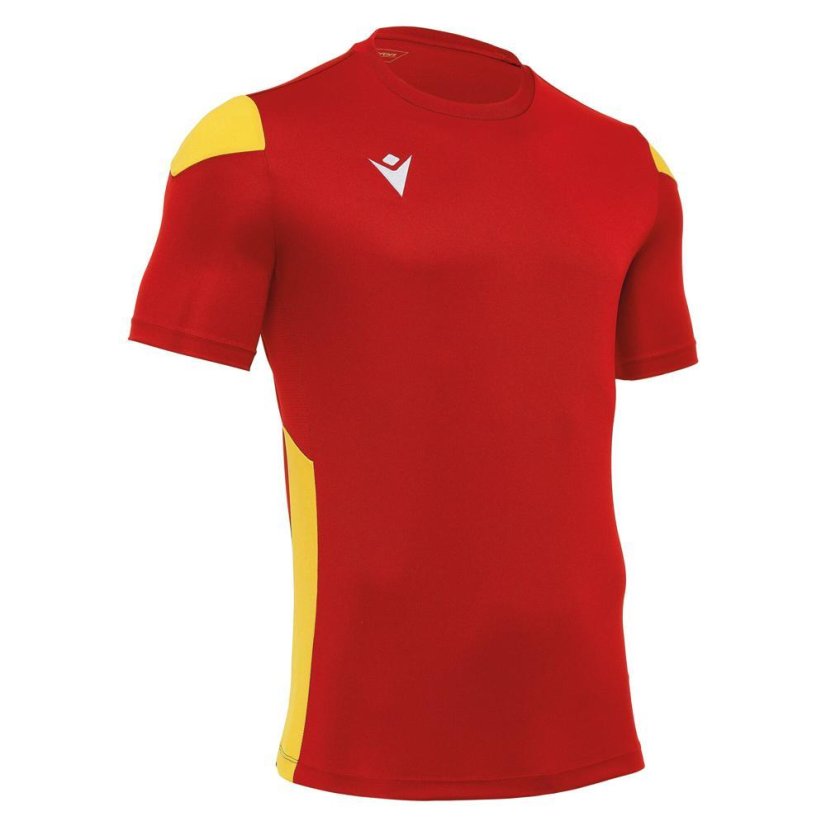 Dětský sportovní dres Macron Polis - Barva: Bílá/šedá, Velikost: 3XS