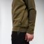 Sportovní mikina na zip s kapucí Macron Ath Icon Midnight - Barva: Army, Velikost: 4XL