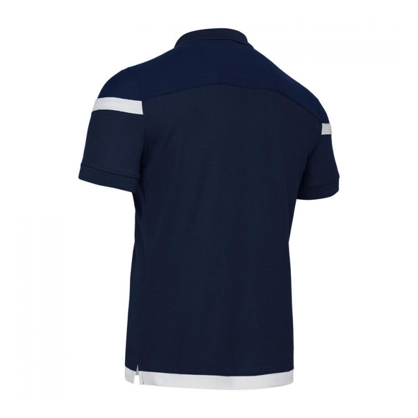 Sportovní polokošile Macron Shofar - Barva: Černá/červená, Velikost: 3XL