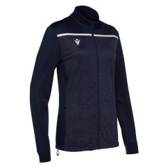 EOS FULL ZIP TOP WOMAN NAV/WHT