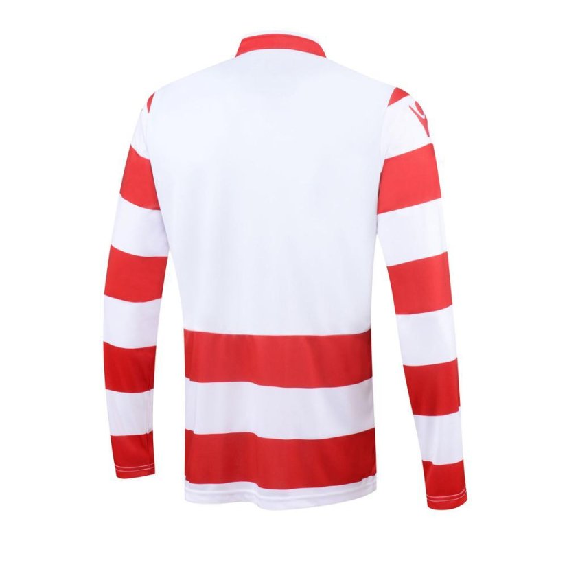 Zápasový dres s dlouhým rukávem Macron Kepler ML - Barva: Královská modrá/bílá, Velikost: 3XL