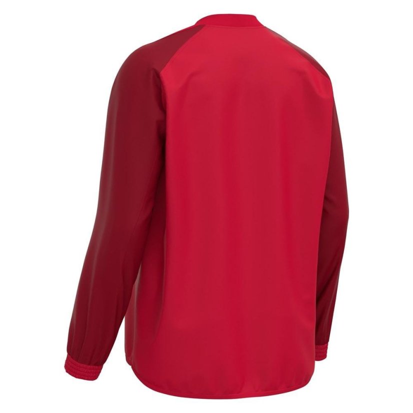 Triko Macron Skarn Contact Top - Barva: Červená, Velikost: 3XS
