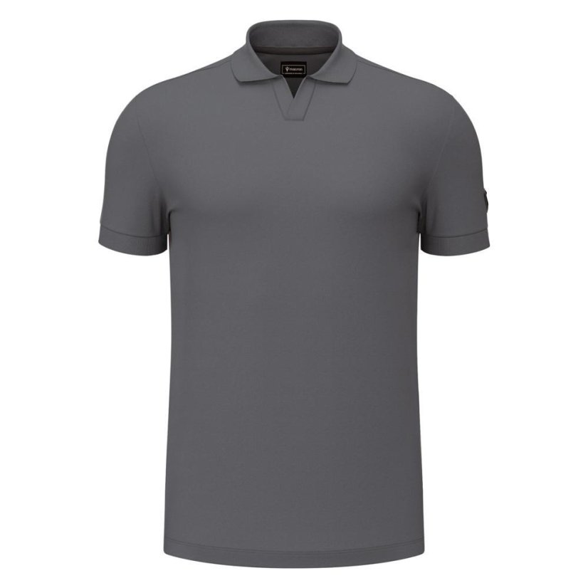 Sportovní polo tričko Macron Ath Icon Radiant - Barva: Bílá, Velikost: 3XL