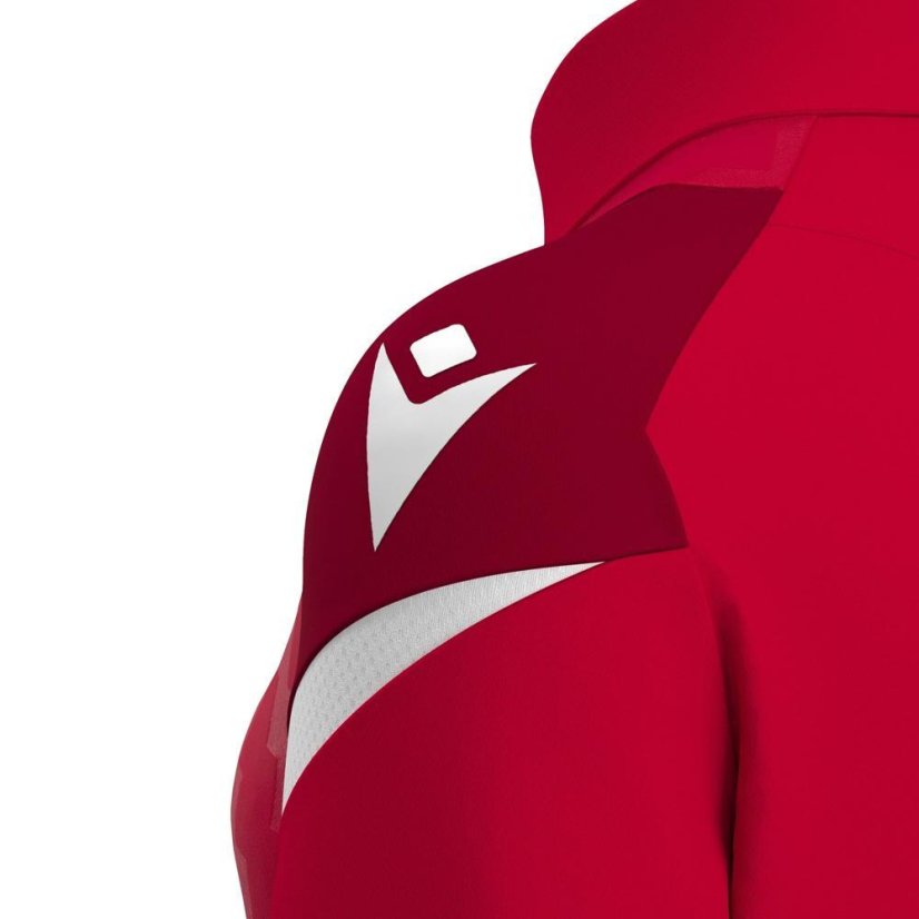 Sportovní top Macron Leona 1/4 Zip - Barva: Černá, Velikost: 3XL
