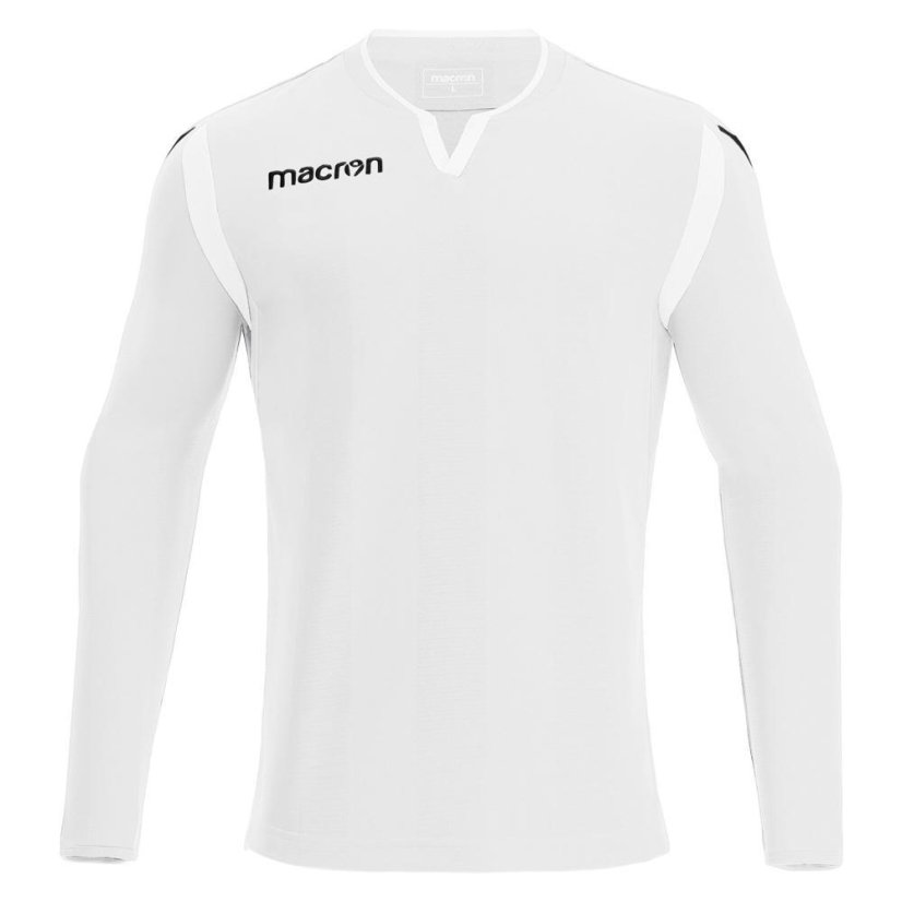 Sportovní tričko s dlouhým rukávem Macron Toliman - Barva: Světle modrá/bílá, Velikost: 3XL