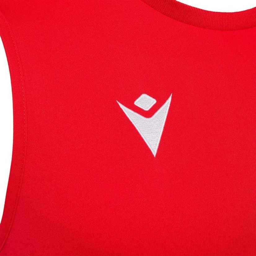 Tílko Macron Kesil - Barva: Bílá, Velikost: M