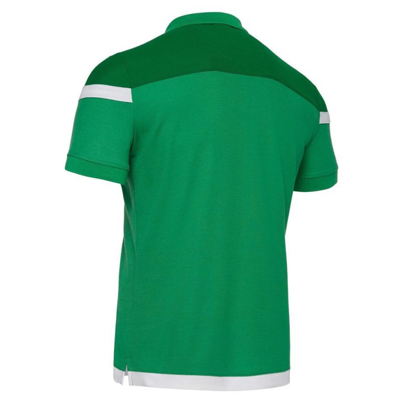 Sportovní polokošile Macron Shofar - Barva: Černá/červená, Velikost: 3XL