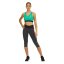 Kalhoty Macron Run SCD Cheryl Light Stretch 3/4 - Farba: Biela/čierna, Veľkosť: XS