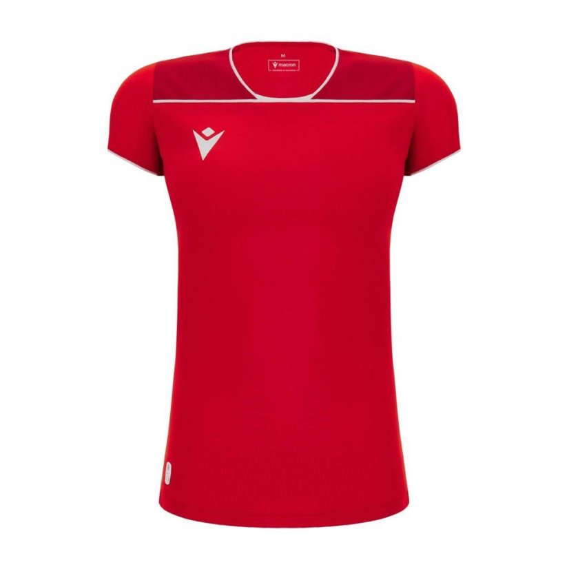 Dres Macron Steel Eco - Barva: Červená, Velikost: M