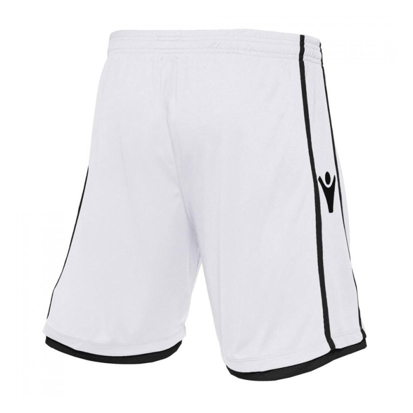 Fotbalové kraťasy Macron Algol - Barva: Černá/zelená, Velikost: 3XL