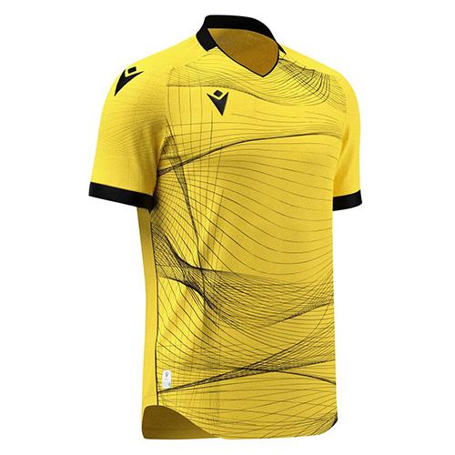 Dres Macron Wyvern Eco - Barva: Vínová/světle modrá, Velikost: M